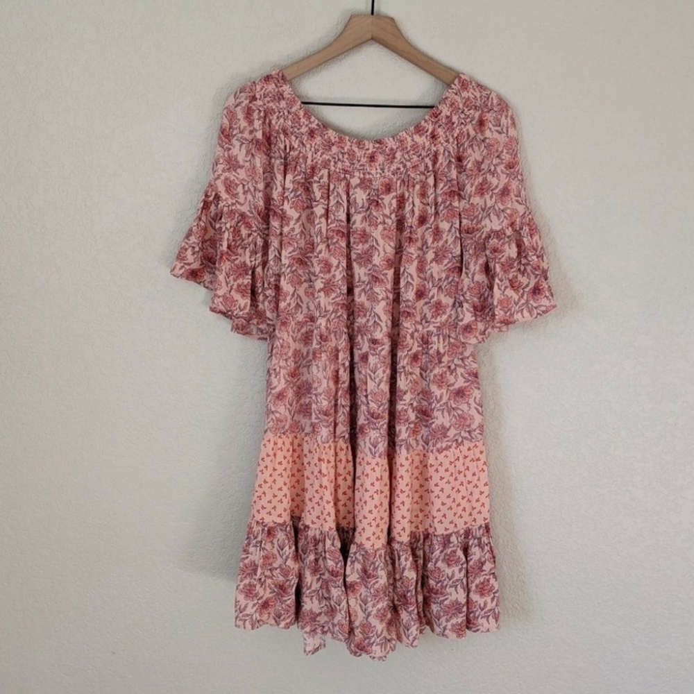 Chelsea and Violet Floral Tiered Dress - Picture 3 of 3